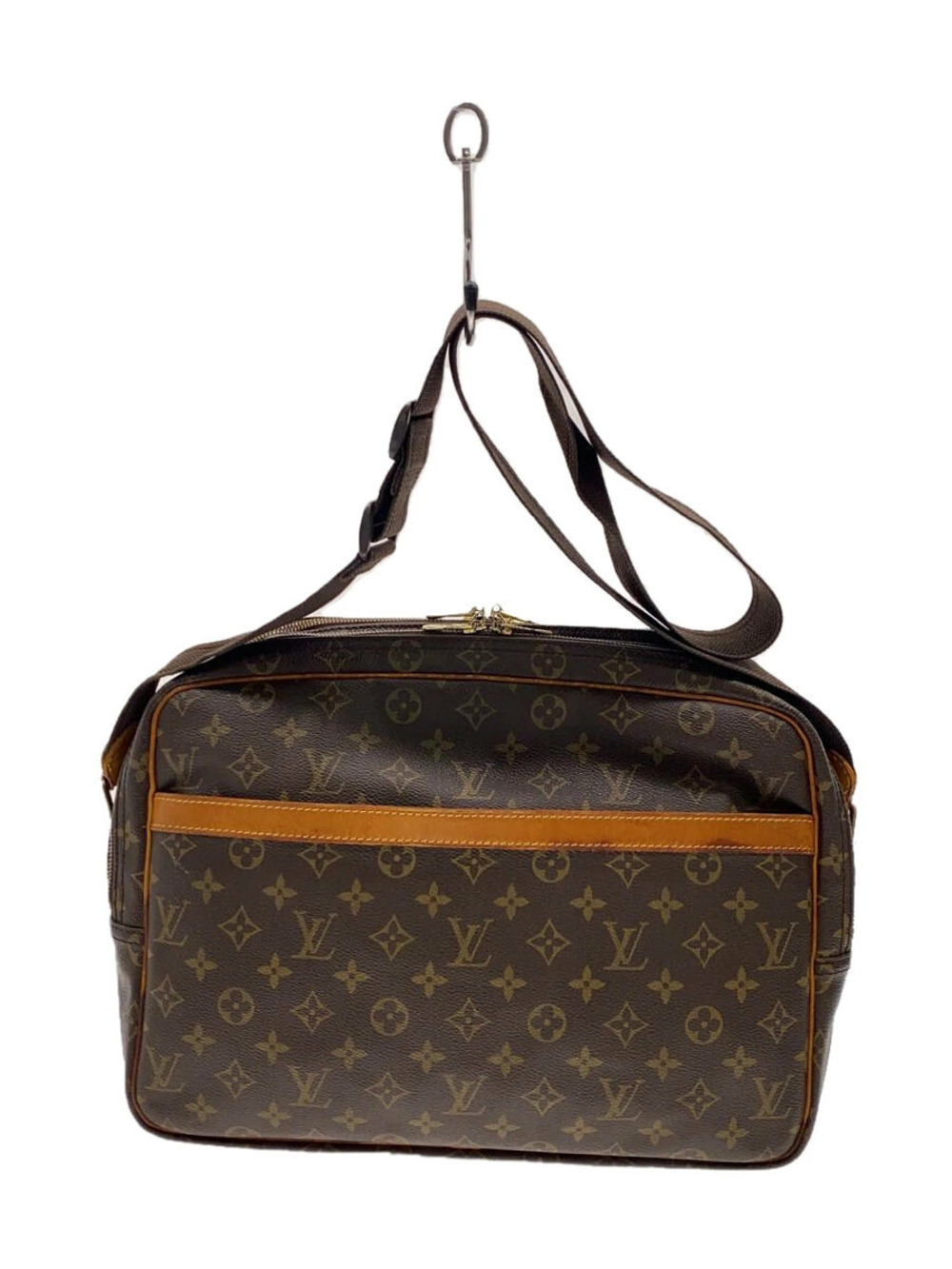 LOUIS VUITTON Reporter Monogram Canvas Brown